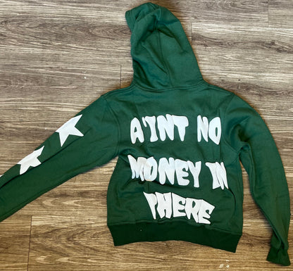 GET OUT YA FEELINGS "GREEN" HOODIE